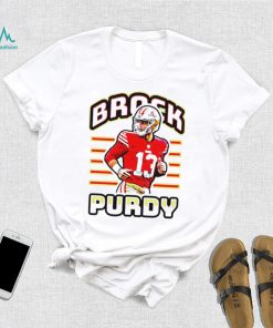 San Francisco 49ers football Brock Purdy player pose retro gift shirt