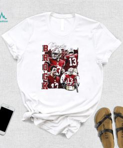 San Francisco 49ers football Brock Purdy player pose signature retro shirt