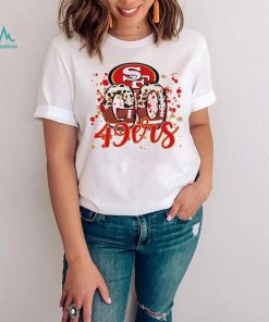 San Francisco 49ers football go 49ers retro shirt