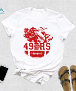 San Francisco 49ers football player half a ball logo shirt, hoodie, sweater, long sleeve and tank top San Francisco 49ers football player half a ball logo shirt