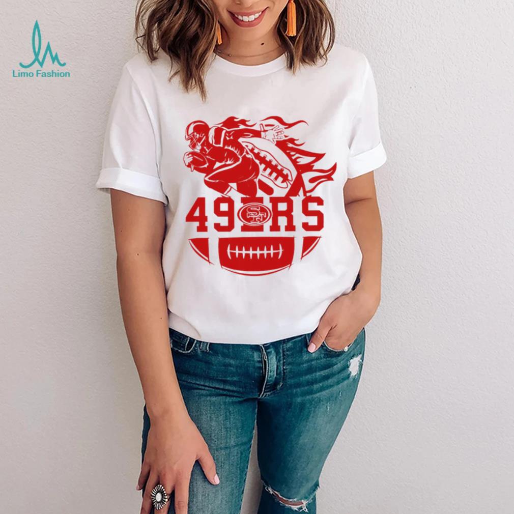 San Francisco 49ers football player half a ball logo shirt San Francisco 49ers football player half a ball logo shirt