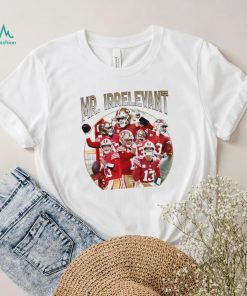 San Francisco 49ers football team Mr. Irrelevant players retro shirt