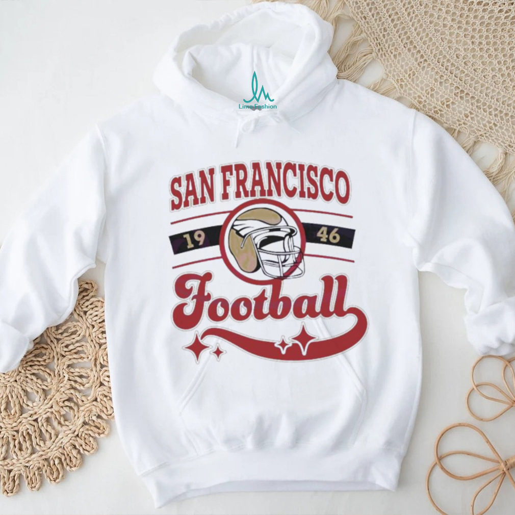 San Francisco Football 1946 Helmet Shirt San Francisco Football 1946 Helmet Shirt