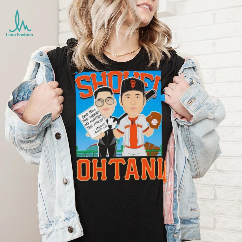 San Francisco Giants Shohei Ohtani cartoon shirt San Francisco Giants Shohei Ohtani cartoon shirt