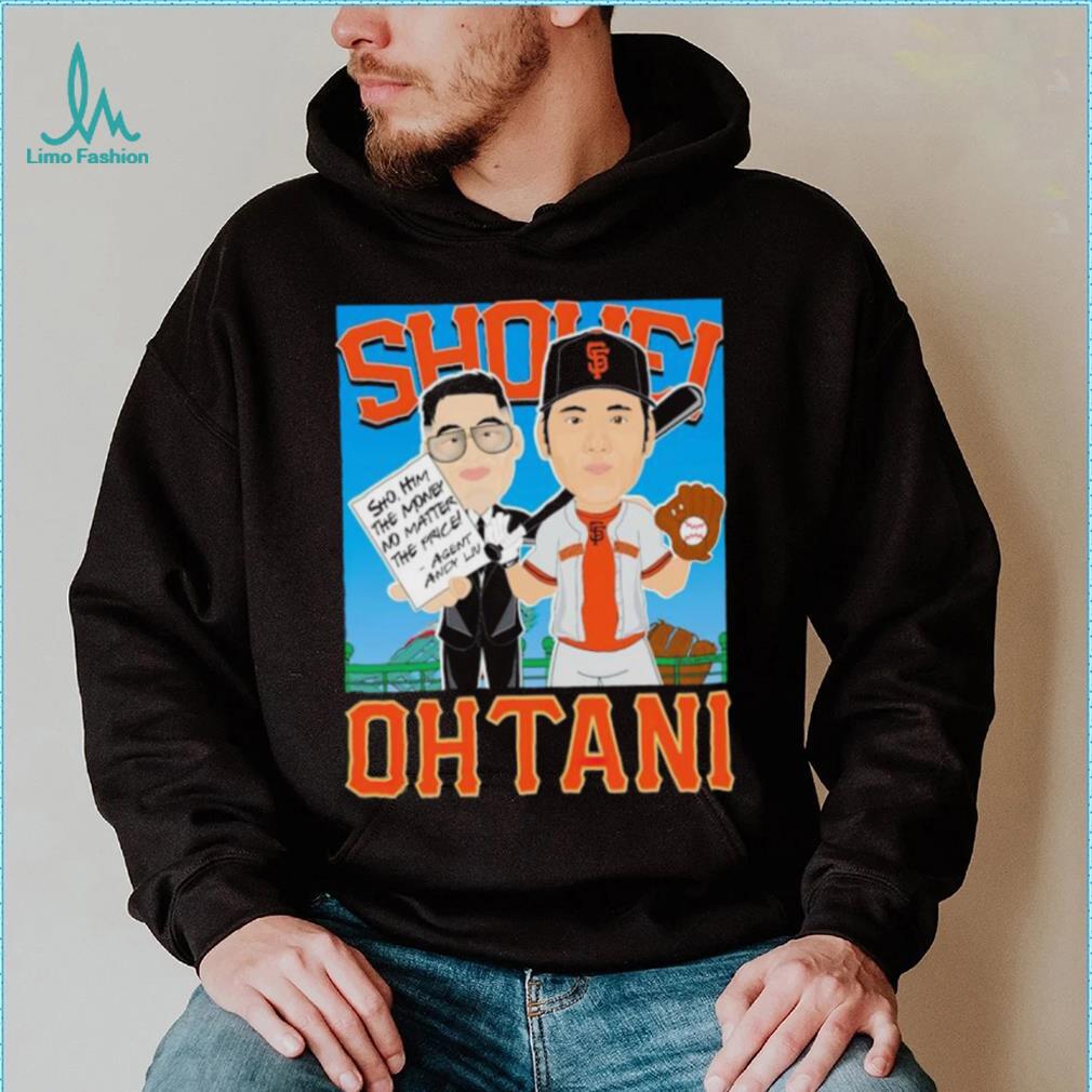 San Francisco Giants Shohei Ohtani cartoon shirt San Francisco Giants Shohei Ohtani cartoon shirt