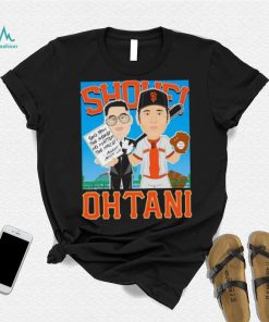 San Francisco Giants Shohei Ohtani cartoon shirt, hoodie, sweater, long sleeve and tank top San Francisco Giants Shohei Ohtani cartoon shirt
