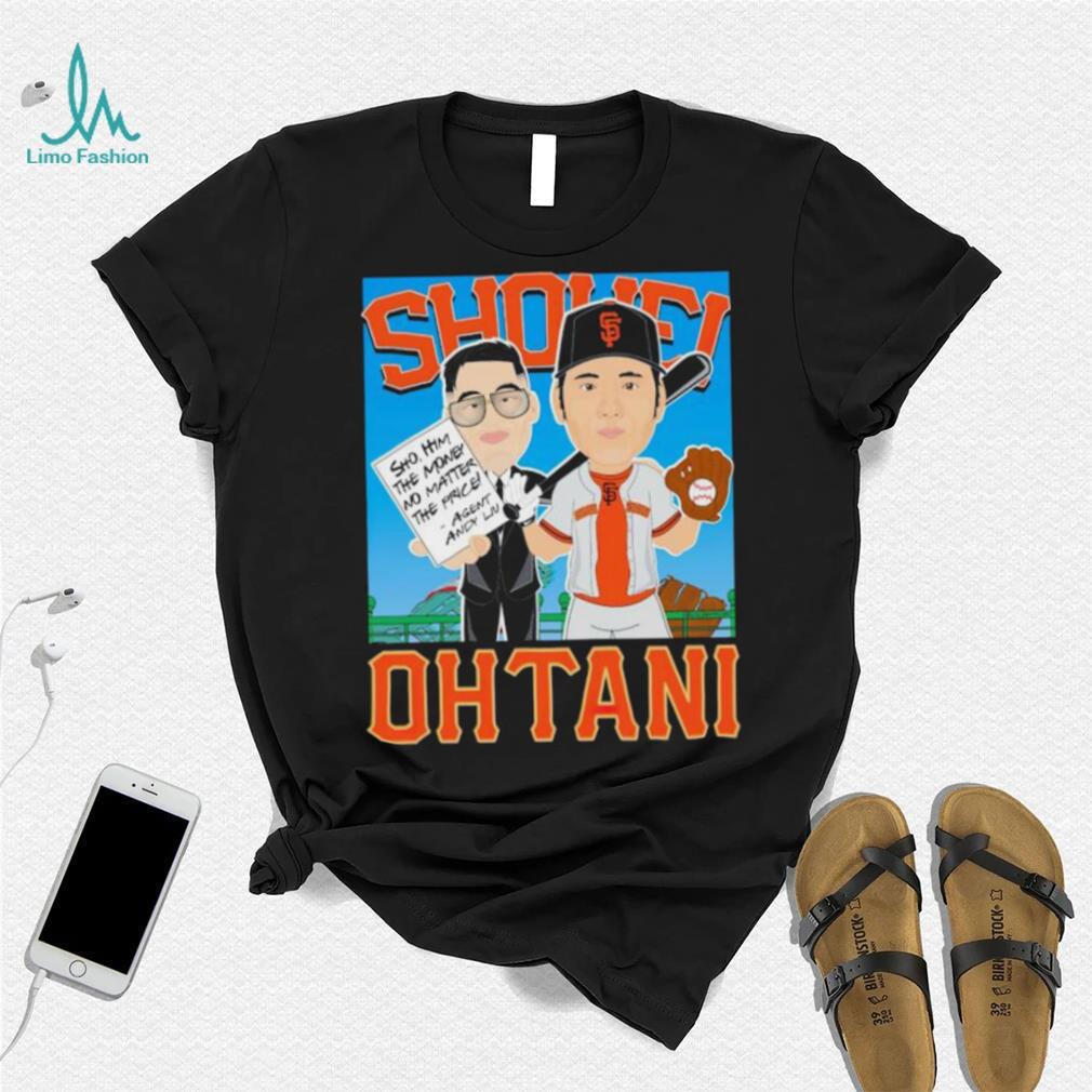 San Francisco Giants Shohei Ohtani cartoon shirt San Francisco Giants Shohei Ohtani cartoon shirt