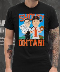 San Francisco Giants Shohei Ohtani cartoon shirt, hoodie, sweater, long sleeve and tank top San Francisco Giants Shohei Ohtani cartoon shirt