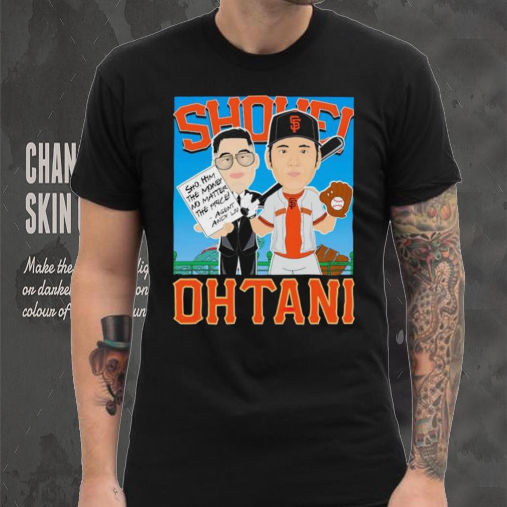 San Francisco Giants Shohei Ohtani cartoon shirt San Francisco Giants Shohei Ohtani cartoon shirt
