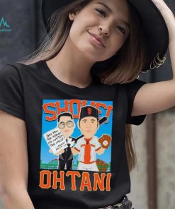 San Francisco Giants Shohei Ohtani cartoon shirt, hoodie, sweater, long sleeve and tank top San Francisco Giants Shohei Ohtani cartoon shirt