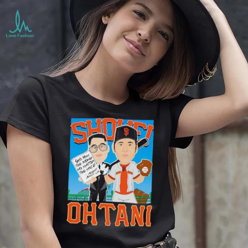 San Francisco Giants Shohei Ohtani cartoon shirt San Francisco Giants Shohei Ohtani cartoon shirt