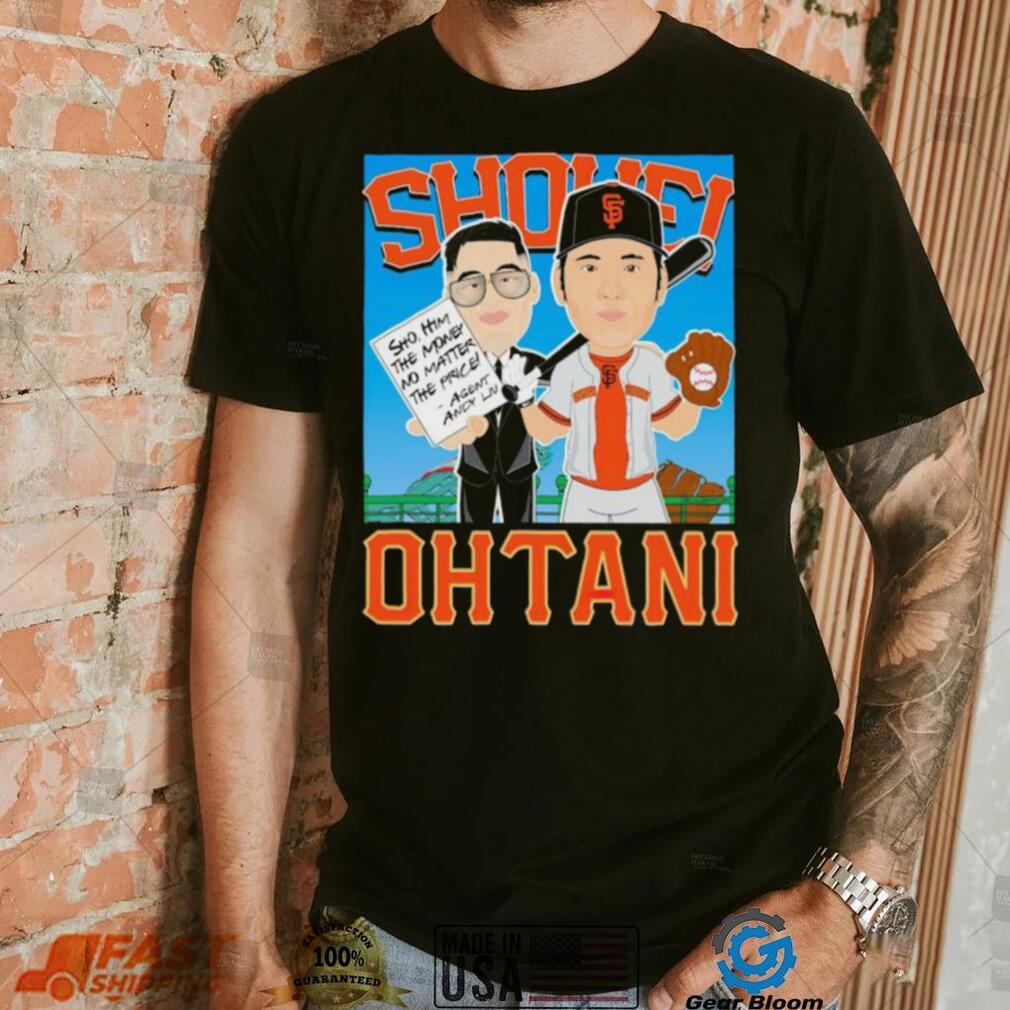 San Francisco Giants Shohei Ohtani cartoon shirt San Francisco Giants Shohei Ohtani cartoon shirt