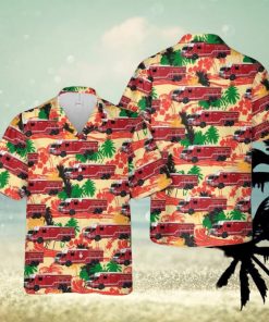 San Jose Fire Department Summer Beach Gift 3D Hawaiian Shirt