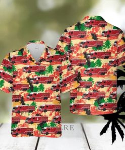 San Jose Fire Department Summer Beach Gift 3D Hawaiian Shirt