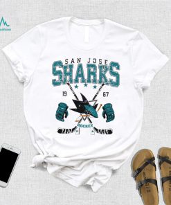 San Jose Sharks NHL 1967 hockey retro logo shirt