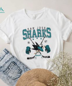 San Jose Sharks NHL 1967 hockey retro logo shirt