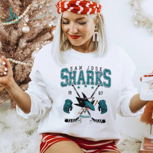 San Jose Sharks NHL 1967 hockey retro logo shirt