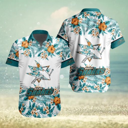 San Jose Sharks NHL Team Beach Vibe Hawaiian Shirt