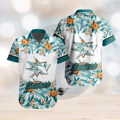 San Jose Sharks NHL Team Beach Vibe Hawaiian Shirt