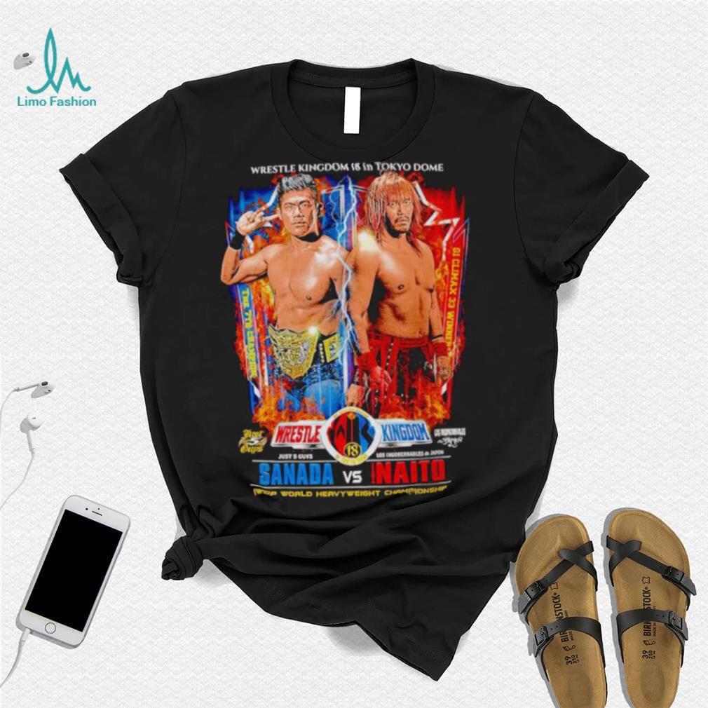 Sanada vs Tetsuya Naito Title Match Commemorative shirt Sanada vs Tetsuya Naito Title Match Commemorative shirt