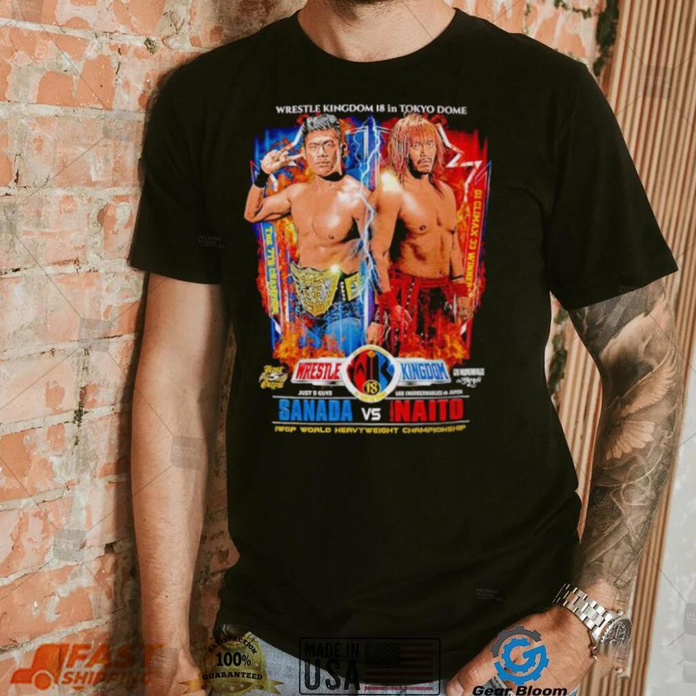 Sanada vs Tetsuya Naito Title Match Commemorative shirt Sanada vs Tetsuya Naito Title Match Commemorative shirt