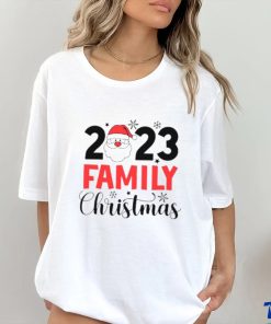 Santa 2023 family Christmas shirt