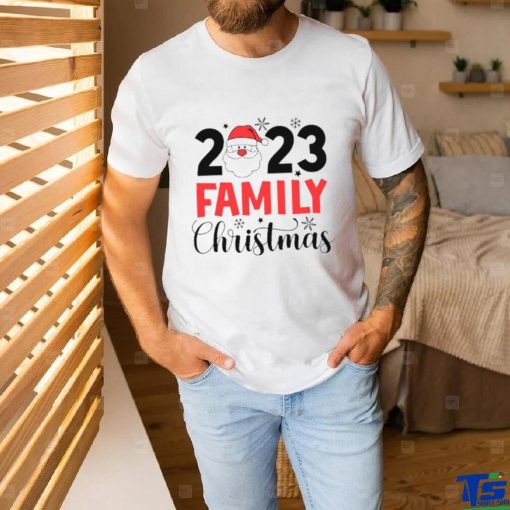 Santa 2023 family Christmas shirt