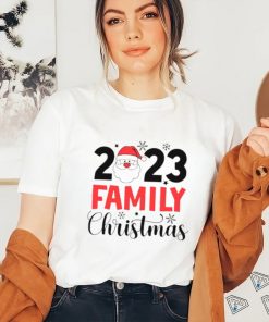 Santa 2023 family Christmas shirt