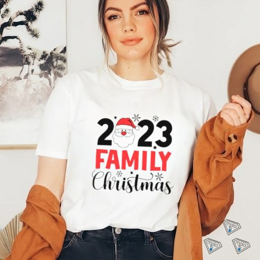 Santa 2023 family Christmas shirt