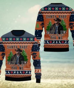 Santa Baby Slip A Rip Under The Tree For Me Rip Wheeler Ugly Christmas Sweater