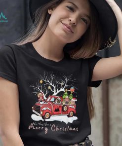 Santa Bulldogs We Woof You A Merry Christmas Sweatshirt