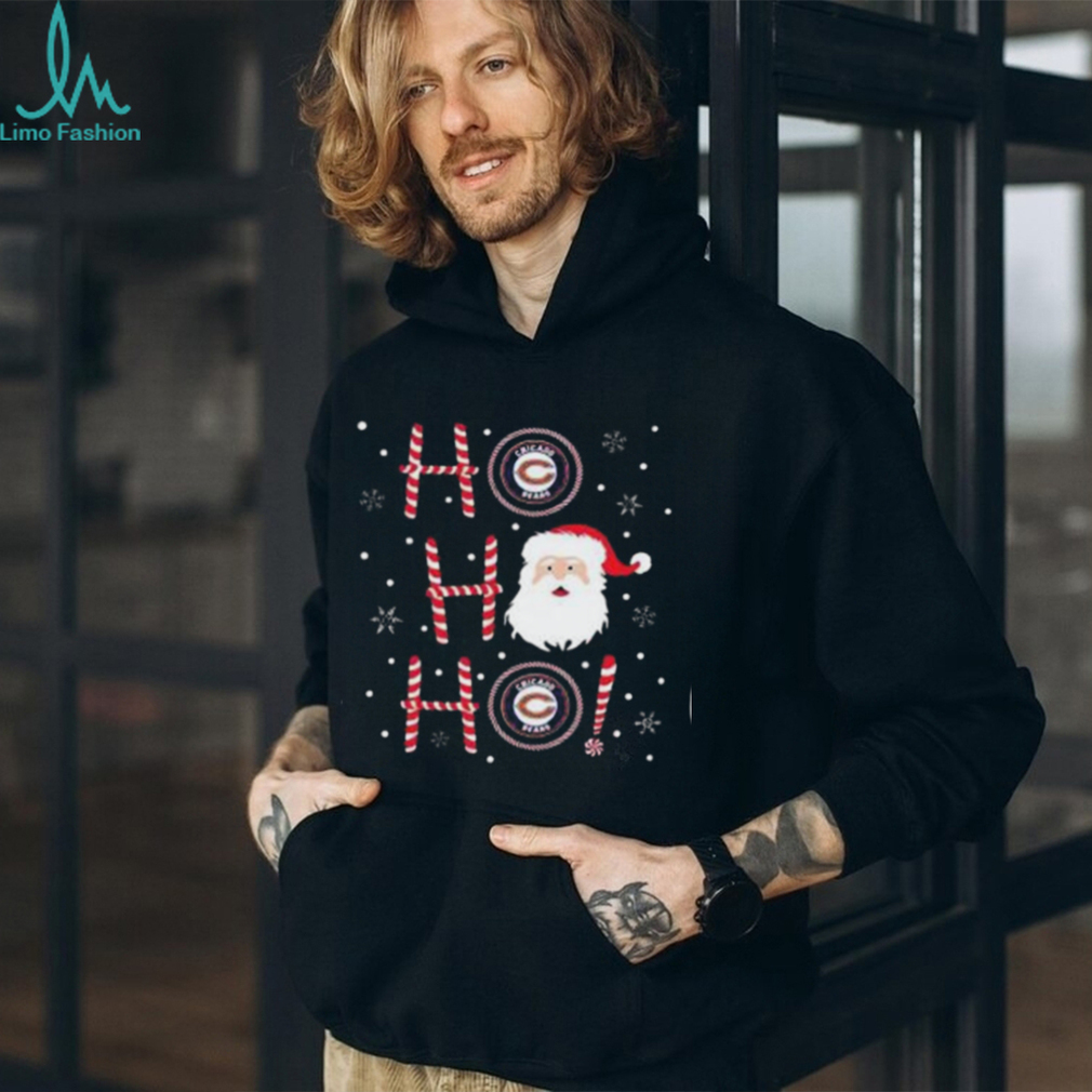 Santa Claus Ho Ho Ho Chicago Bears Christmas Unisex Graphic T Shirt Santa Claus Ho Ho Ho Chicago Bears Christmas Unisex Graphic T Shirt