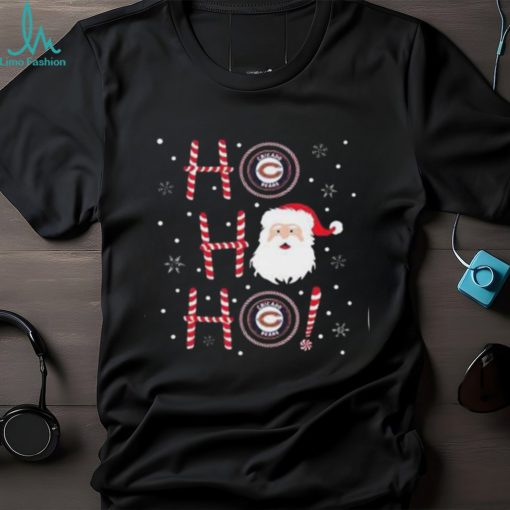 Santa Claus Ho Ho Ho Chicago Bears Christmas Unisex Graphic T Shirt
