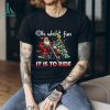 Mickey Mouse let me adjust my crown and get my day started shirt