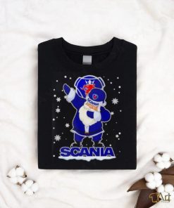 Santa Claus dabbing Scania Christmas shirt