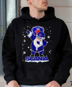 Santa Claus dabbing Scania Christmas shirt