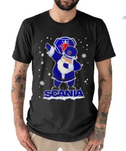 Santa Claus dabbing Scania Christmas shirt