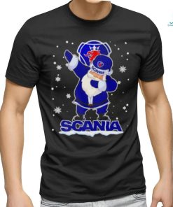 Santa Claus dabbing Scania Christmas shirt