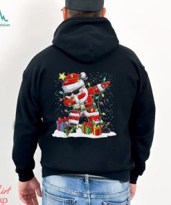 Santa Dabbing Christmas T shirt Tree Light Xmas Claus Gifts T Shirt