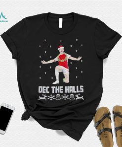 Santa Declan Rice Dec the Halls Christmas shirt