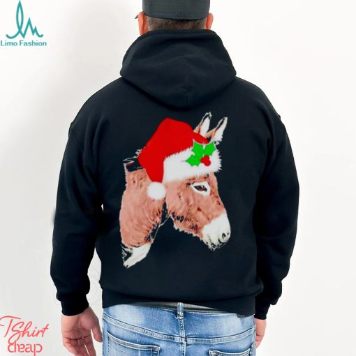 Santa Donkey Christmas Shirt