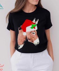 Santa Donkey Christmas Shirt