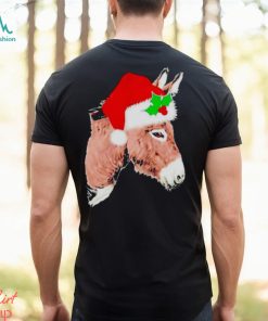 Santa Donkey Christmas Shirt