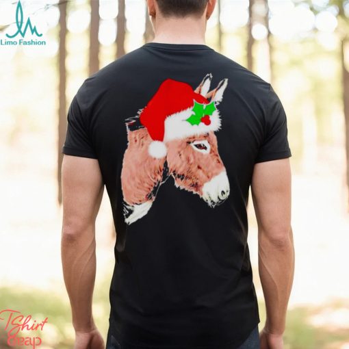 Santa Donkey Christmas Shirt