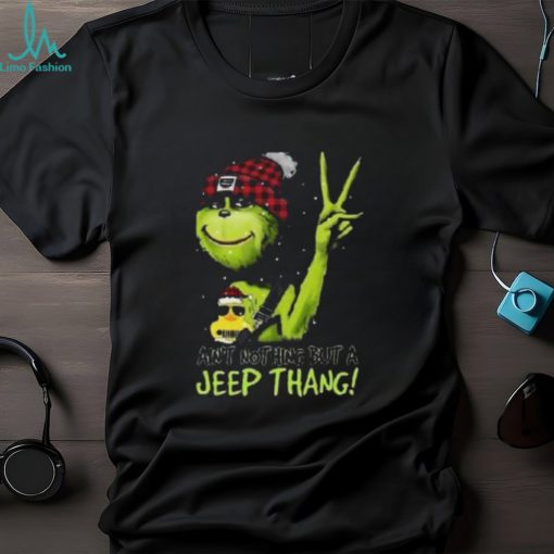 Santa Grinch Ain’t Nothing But A Jeep Thang With Duck Shirt
