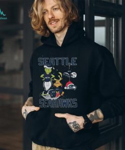 Santa Grinch And Dog Seattle Seahawks Christmas 2023 Tshirt, hoodie, sweater, long sleeve and tank top Santa Grinch And Dog Seattle Seahawks Christmas 2023 Tshirt