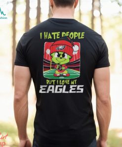 Santa Grinch Chibi I Hate People But I Love My Philadelphia Eagles t shirt, hoodie, sweater, long sleeve and tank top Santa Grinch Chibi I Hate People But I Love My Philadelphia Eagles t shirt