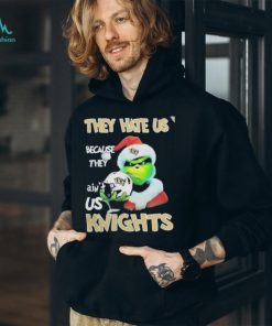 Santa Grinch Christmas They Hate Us Because Ain’t Us Ucf Knights Shirt