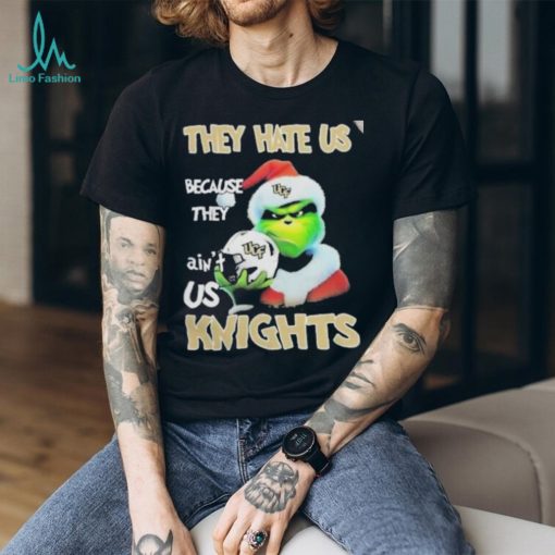 Santa Grinch Christmas They Hate Us Because Ain’t Us Ucf Knights Shirt