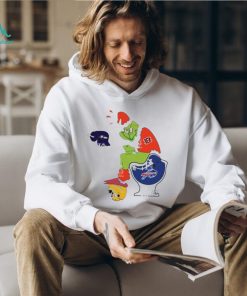 Santa Grinch Cincinnati Bengals Shit On Buffalo Bills Toilet And Los Angeles Chargers Helmet Christmas Shirt